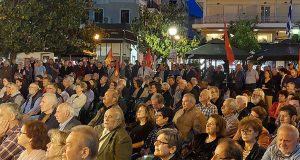 Αγρίνιο: Η ομιλία του Μάκη Παπαδόπουλου στην κεντρική προεκλογική συγκέντρωση…