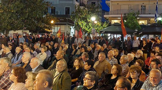 Αγρίνιο: Η ομιλία του Μάκη Παπαδόπουλου στην κεντρική προεκλογική συγκέντρωση του Κ.Κ.Ε. (Videos – Photos)