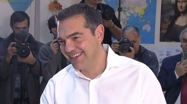 Εθνικές Εκλογές 2023: Ο Αλέξης Τσίπρας άσκησε το εκλογικό του δικαίωμα