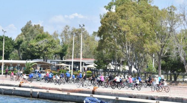 Με τον γύρο της πόλης γιόρτασε την Παγκόσμια Ημέρα Ποδηλάτου το Μεσολόγγι