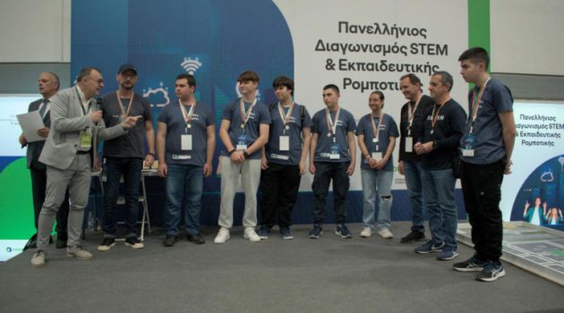 2ο ΕΠΑ.Λ. Αγρινίου: Πρώτη θέση σε Πανελλήνιο Διαγωνισμό Ρομποτικής (Photos)
