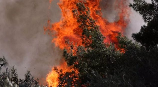 Υψηλός κίνδυνος πυρκαγιάς την Πέμπτη στην Αιτωλοακαρνανία