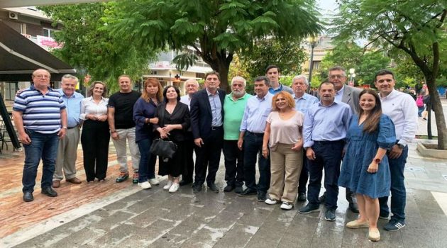 Αγρίνιο: Συνάντηση Κώστα Καρπέτα με τους Υποψήφιους της Π.Ε. Αιτωλoακαρνανίας