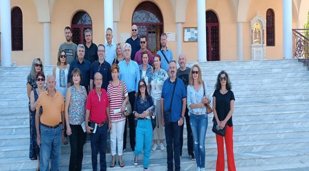 Αγρίνιο: Περιοδεία του Δημήτρη Τραπεζιώτη στον Άγιο Κωνσταντίνο (Photos)