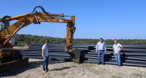 Υδροδότηση Αμφιλοχίας: Εγκαταστάθηκε ο εργολάβος (Photos)