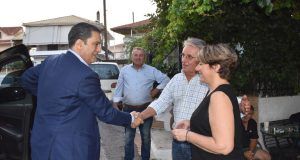 Περιοδεία Γ. Παπαναστασίου σε Γουριώτισσα, Όχθια, Ρίγανη και Άγιο Νικόλαο…