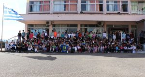 Αγρίνιο: Στελέχη και Ποδοσφαιριστές του Παναιτωλικού στο 1ο Δημ. Σχολείο…