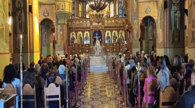 Αγρίνιο – Άγιος Νεκτάριος: Θεία Λειτουργία στο ομώνυμο παρεκκλήσι του Ι.Ν. Αγίου Χριστοφόρου (Video – Photos)
