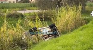 Ναύπακτος: Αυτοκίνητο «έχασε τον έλεγχο» στην Παλαιοπαναγιά (Video)