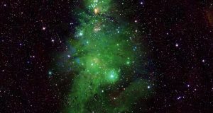 ΗΠΑ: Το χριστουγεννιάτικο αστρικό δέντρο του Γαλαξία μας «δια χειρός»…