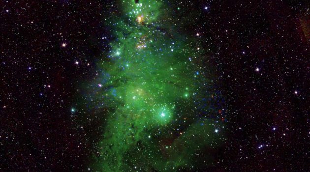 ΗΠΑ: Το χριστουγεννιάτικο αστρικό δέντρο του Γαλαξία μας «δια χειρός» NASA