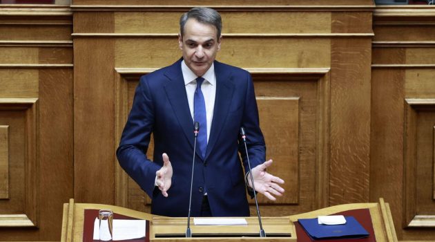 Βουλή –  Μητσοτάκης: Θα ακυρώνεται κάθε συμβόλαιο αγοραπωλησίας ακινήτων που περιλαμβάνει προκαταβολή ή εξόφληση σε μετρητά