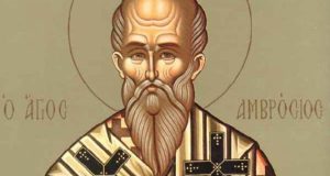 7 Δεκεμβρίου: Τιμάται η μνήμη του Αγίου Αμβροσίου επισκόπου Μεδιολάνων