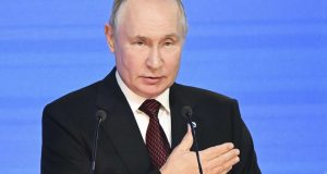Σε τελετή εγκαινίων δύο νέων πυρηνικών υποβρυχίων παρέστη ο Πούτιν