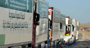 Μεσανατολικό: Ογδόντα φορτηγά με ανθρωπιστική βοήθεια στο δεύτερο συνοριακό πέρασμα…