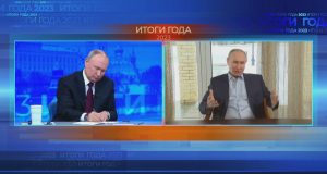 Ο Πούτιν ρωτάει τον… Πούτιν: Η αμήχανη στιγμή του Ρώσου…