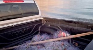Κρυονέρι Μεσολογγίου: Κατασχέσθηκαν παράνομα αλιευτικά εργαλεία