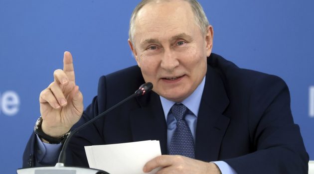 Β. Πούτιν: Η ειρήνη θα επέλθει όταν πετύχουμε τους στόχους μας