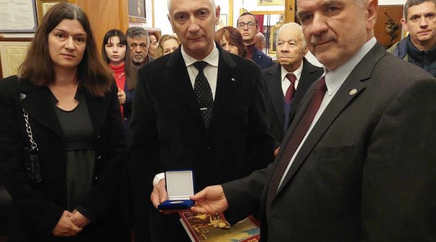 Μεσολόγγι: Σε κλίμα συγκίνησης τιμήθηκε ο αείμνηστος Κωνσταντίνος Παπαδόπουλος (Photos)