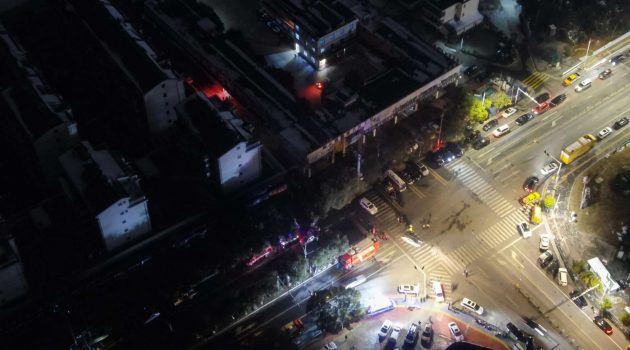 Κίνα: 12 συλλήψεις για την πυρκαγιά με τους 39 νεκρούς στο υπόγειο εμπορικού καταστήματος