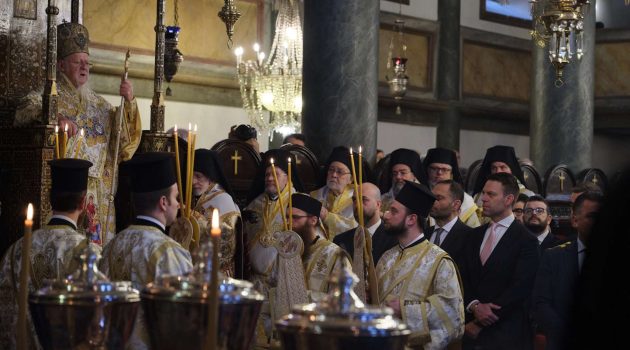 Οικουμενικό Πατριαρχείο: Εορτασμός Θεοφανείων στην Κωνσταντινούπολη – Παρόντες Στ. Κασσελάκης και Ν. Ανδρουλάκης