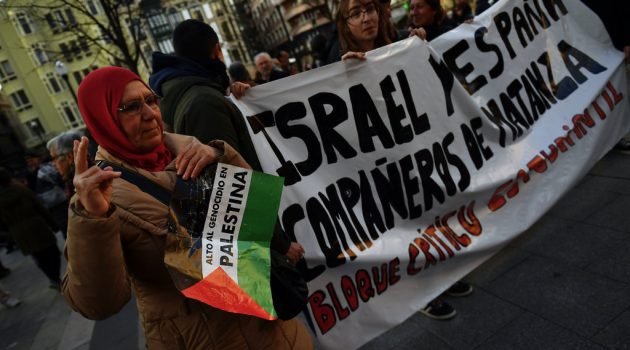 Ισπανία: Χιλιάδες διαδηλωτές στους δρόμους με αίτημα το «τέλος της γενοκτονίας στην Παλαιστίνη»
