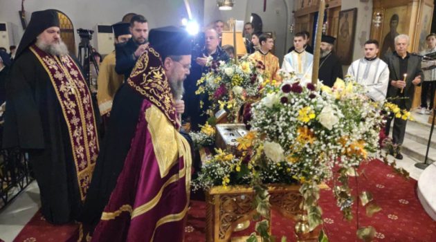 Η Εορτή των Τριών Ιεραρχών στον Ιερό Ναό Αγίου Γρηγορίου Θεολόγου Αγρινίου