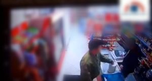 Μεσολόγγι: Η κάμερα ασφαλείας μαρτυρά την ταραχή του Κρεοπώλη… (Video)