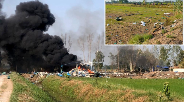 Ταϊλάνδη: Τουλάχιστον 18 νεκροί σε έκρηξη σε εργοστάσιο πυροτεχνημάτων