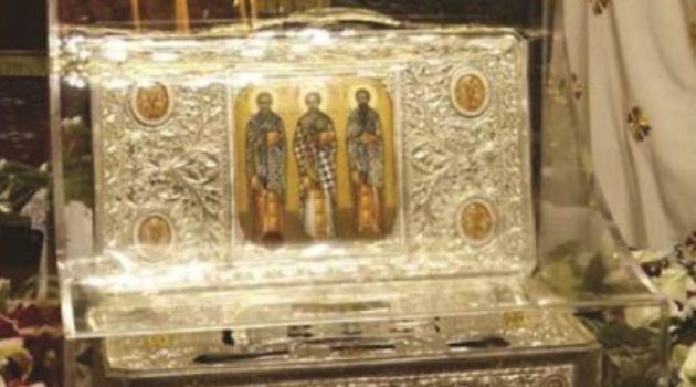 Αγρίνιο: Έλευση Ιερών Λειψάνων Αγίων Τριών Ιεραρχών στον Ι.Ν. Αγίου Γρηγορίου Θεολόγου