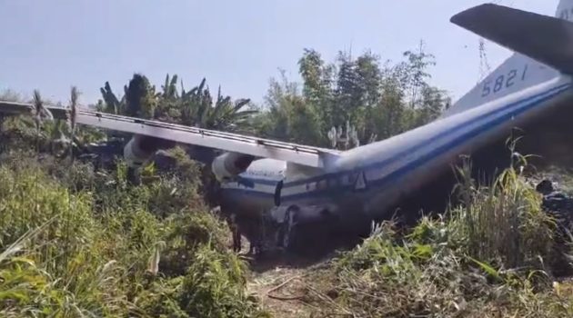 Ινδία: Στρατιωτικό αεροσκάφος της Μιανμάρ βγήκε από τον διάδρομο προσγείωσης – Τουλάχιστον 8 τραυματίες