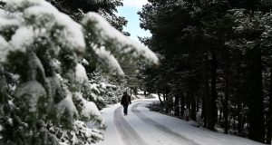 Έπεσαν τα πρώτα χιόνια στην Πάρνηθα – Ξεκινά η ψυχρή…