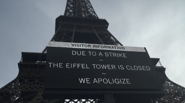 Γαλλία: Κλειστός ο Πύργος του Άιφελ για πέμπτη ημέρα