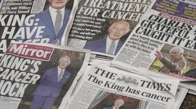 Σοκ στη Βρετανία για την είδηση ότι ο βασιλιάς Κάρολος διαγνώστηκε με καρκίνο – «Ευτυχώς εντοπίστηκε εγκαίρως» λέει ο Σούνακ