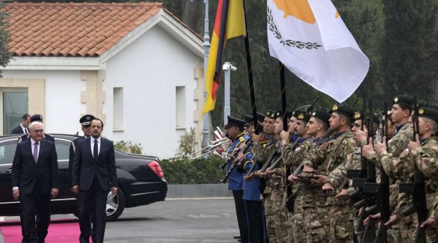Σταϊνμάιερ: Πρώτη επίσκεψη Γερμανού Προέδρου στην Κύπρο – Υποσχέθηκε υποστήριξη στην αναζήτηση λύσης του Κυπριακού