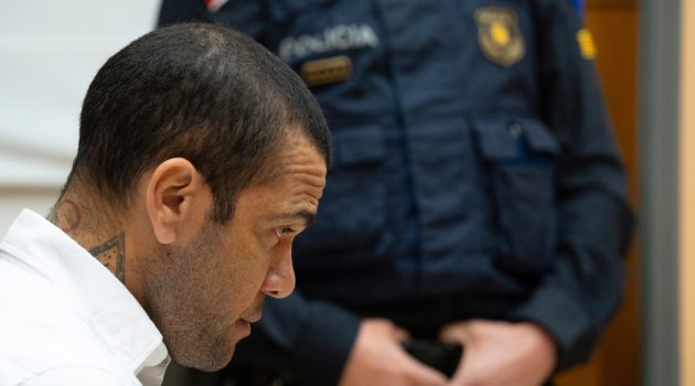 Ένοχος για βιασμό ο Ντάνι Άλβες και ποινή φυλάκισης 4,5 ετών