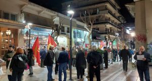Αγρίνιο: Διαμαρτυρίες Κ.Κ.Ε.-Κ.Ν.Ε. ενάντια στην αποστολή της Φ/Γ «ΥΔΡΑ» στην…