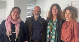 Συνάντηση Χαράλαμπου Μπονάνου με στελέχη του Ελληνικού Κέντρου Κινηματογράφου