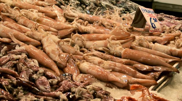 Βαρβάκειος: Μειωμένες κατά 1-2 ευρώ οι τιμές στα θαλασσινά, σύμφωνα με τον πρόεδρο της Ιχθυαγοράς