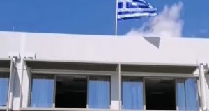 7ο Γυμνάσιο Αγρινίου: Η σημαία ψηλά και ο Εθνικός Ύμνος…