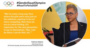 ΔΟΕ: Η Άνταμς νικήτρια του βραβείου ισότητας φύλων, διαφορετικότητας και…
