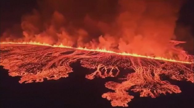 Σε κατάσταση έκτακτης ανάγκης η νότια Ισλανδία λόγω νέας ηφαιστειακής έκρηξης- Εντυπωσιακές εικόνες με ποτάμια λάβας