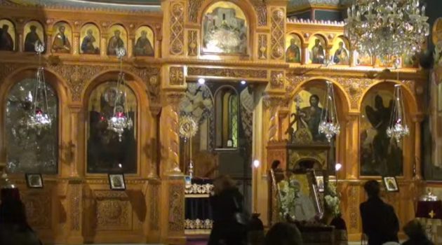 Αγρίνιο – Ιερός Ναός Αγίου Δημητρίου: Live η Α’ Στάση των Χαιρετισμών