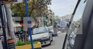 Τροχαίο από τα… λίγα στη λεωφόρο Βεΐκου: Διερχόμενο αυτοκίνητο καβάλησε…