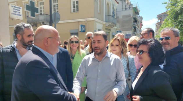 Ο Νίκος Ανδρουλάκης στο Αγρίνιο – Μίλησε με πολίτες και καταστηματάρχες (Video – Photos)