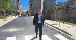 Δήμος Αγρινίου: Ολοκληρώθηκαν οι εργασίες στην Οδό Σμύρνης (Photos)