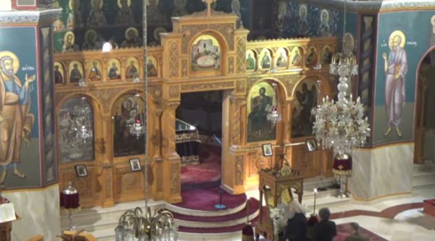 Αγρίνιο – Ιερός Ναός Αγίου Δημητρίου: Live η Γ’ Στάση των Χαιρετισμών