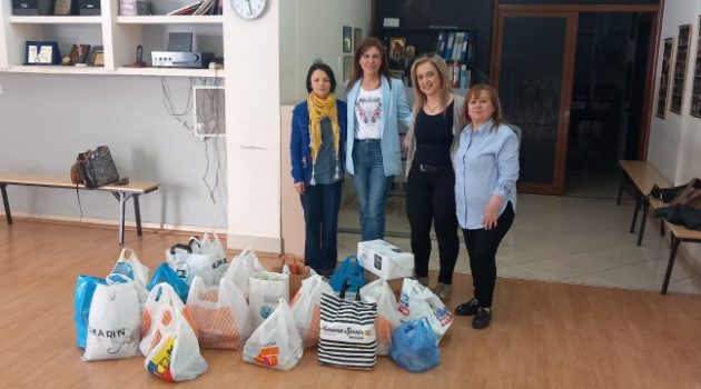 Γεωργία Μπόκα: «Ευχαριστώ» για την προσφορά τροφίμων σε ευάλωτους δημότες (Photos)
