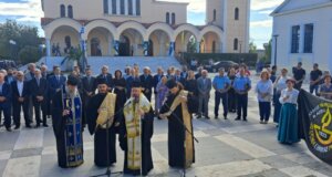 Επιμνημόσυνη δέηση τελέστηκε στον Ι.Ν. Αγόυ Κωνσταντίνου και Ελένης, στο Αγρίνιο, για τα θύματα της Μικρασιατικής Καταστροφής