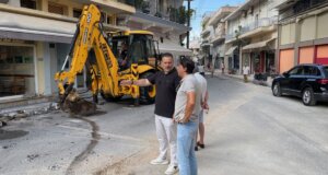 Ο Δήμαρχος, Σπύρος Διαμαντόπουλος, προχώρησε σε ενημέρωση σχετικά με το μεγάλο έργο του Open Mall στο Μεσολόγγι